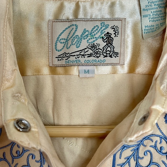 Roper Vintage Western embroidered Snap Front Top_Size M - Picture 5 of 5